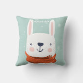 Aangepaste naam Winterdieren werpen kussens (Achterkant)