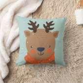 Aangepaste naam Winterdieren werpen kussens (Deken)