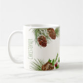 Aangepaste naam Wintergroen en Hulst Mok (Links)