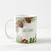 Aangepaste naam Wintergroen en Hulst Mok (Links)
