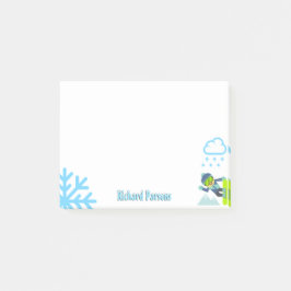 Aangepaste naam | Winterlovers Post-it® Notes