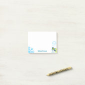 Aangepaste naam | Winterlovers Post-it® Notes (Op bureau)