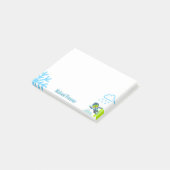 Aangepaste naam | Winterlovers Post-it® Notes (Schuin)