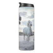 Aangepaste naam: witte paarden thermosbeker (Geroteerd rechts)