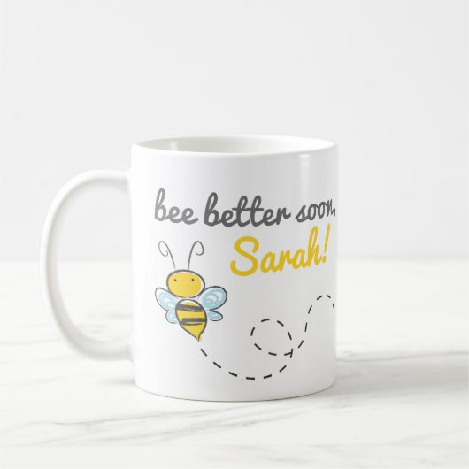 *Aangepaste naam* wordt binnenkort beter! Cute Get Koffiemok (Links)