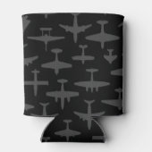 Aangepaste naam WWII Militaire brandweervlakte Ret Blikjeskoeler (Achterkant)