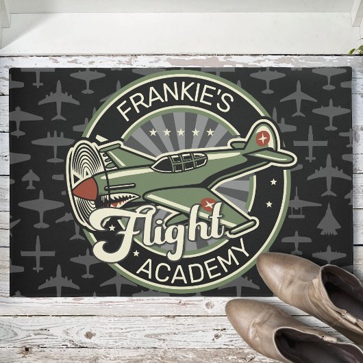 Aangepaste naam WWII Militaire brandweervlakte Ret Deurmat