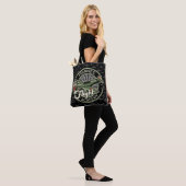 Aangepaste naam WWII Militaire brandweervlakte Ret Tote Bag (Op model)