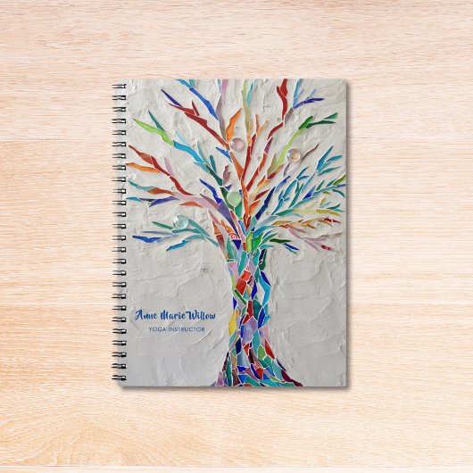 Aangepaste naam Yoga Instructor Notitieboek
