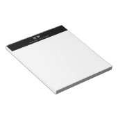 Aangepaste naam Zakelijke zaken Notitieblok (Schuin)