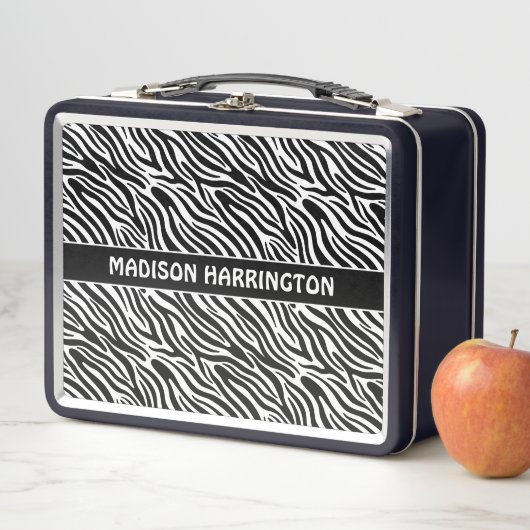 Aangepaste naam zebra patroon (In situ)