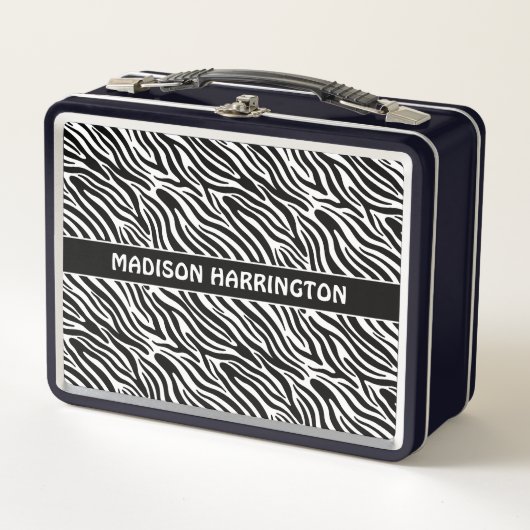 Aangepaste naam zebra patroon (Voorkant)