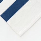 Aangepaste naam zeeman-kapitein vaartuig voor anke fleece deken (Hoek)