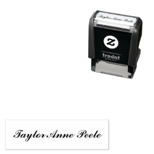 Aangepaste Naam Zelfinktende Rubber Stamp 1.4 "x 0 Stempel