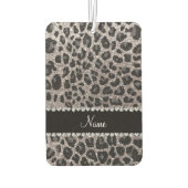 Aangepaste naam zilverglittersplepen luchtverfrisser (Achterkant)