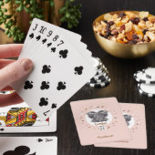 Aangepaste Naam Zodiac Sign Gemini Pokerkaarten (Insitu)