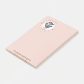 Aangepaste naam Zodiac Sign Vissen Post-it® Notes (Schuin)