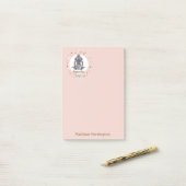 Aangepaste Naam Zodiac Sign Waterman Post-it® Notes (Op bureau)