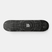 Aangepaste naam Zodiac Western Gothic Persoonlijk Skateboard (Horizontaal)
