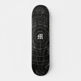 Aangepaste naam Zodiac Western Gothic Persoonlijk Skateboard