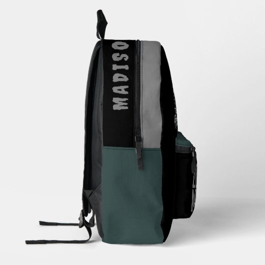 Aangepaste naam Zombie Bedrukte Rugzak (Links)