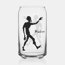 Aangepaste naam Zombie Blikvorm Glas