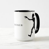 Aangepaste naam Zombie-mokken Mok (Voorkant rechts)