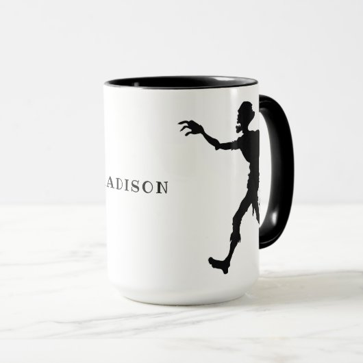 Aangepaste naam Zombie-mokken Mok (Voorkant rechts)