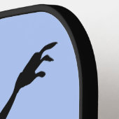 Aangepaste naam Zombie Pickleball Paddle (Links Detail)