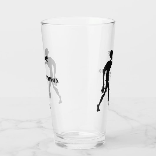 Aangepaste naam Zombie pint glas (Rechts)