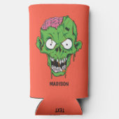 Aangepaste naam Zombie Seltzer Blikjeskoeler (Achterkant)