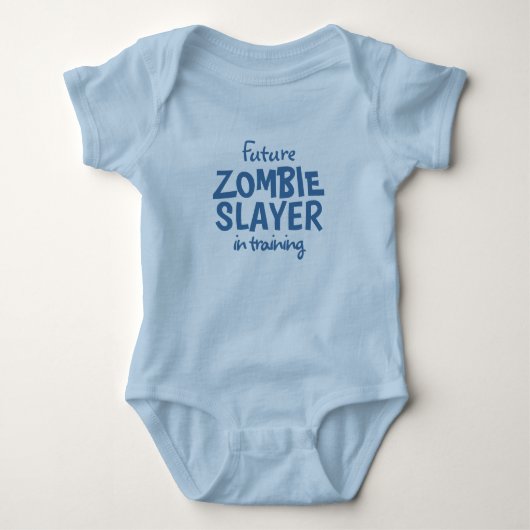 Aangepaste naam Zombie Slayer-kleding Romper (Voorkant)