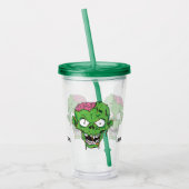 Aangepaste naam Zombie-tumblers Acryl Drinkbeker (Links)