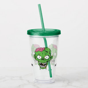 Aangepaste naam Zombie-tumblers Acryl Drinkbeker