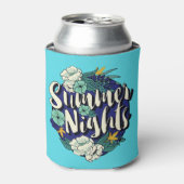 Aangepaste naam zomernacht blikjeskoeler (Blikje Voorkant)