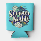 Aangepaste naam zomernacht blikjeskoeler (Voorkant)