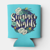 Aangepaste naam zomernacht blikjeskoeler (Achterkant)