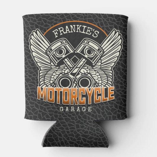 Aangepaste naam zuigflesje wingermotorfiets blikjeskoeler (Achterkant)