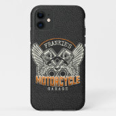 Aangepaste naam zuigflesje wingermotorfiets Case-Mate iPhone case (Achterkant)