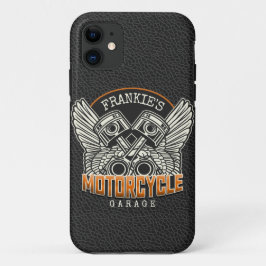 Aangepaste naam zuigflesje wingermotorfiets Case-Mate iPhone case