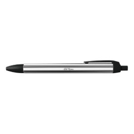Aangepaste naam Zwart patroon Elegante stijlvolle Zwarte Inkt Pen