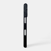 Aangepaste naam Zwart verloop iPhone 16 Hoesje (Rechterkant)