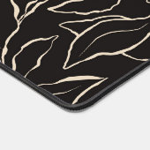 Aangepaste Naam Zwart-Wit Botanisch Huis Kantoor Bureaumat (Hoek)