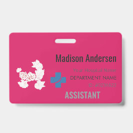 Aangepaste naambadge – Holder.Reel.Pin.ID.Card Badge