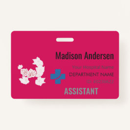 Aangepaste naambadge – Holder.Reel.Pin.ID.Card Badge