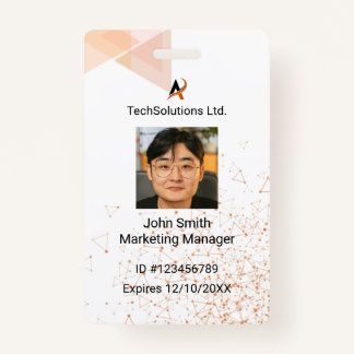 Aangepaste naambadge voor werknemers | ID Professi Badge