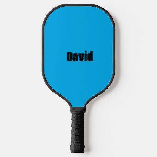 Aangepaste naamcollage sportlettertype gepersonali pickleball paddle (Achterkant)