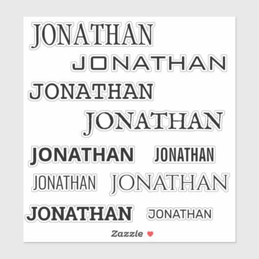 Aangepaste naamformaten Monogram Laptop-beker Sticker (Vel)