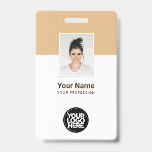 Aangepaste naamkaartjes voor bedrijfsmedewerkers badge