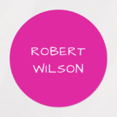 Aangepaste naamlabels labels (Design 2)